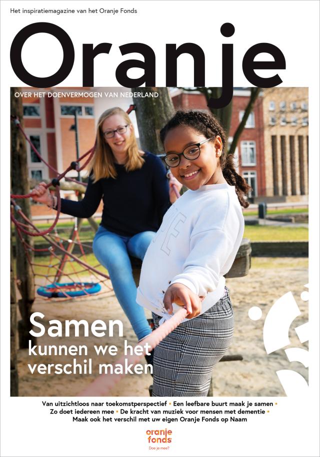 Oranje: magazine van Oranje Fonds